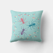 パステルアリ昆虫愛好家 クッション (裏面)