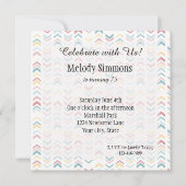 パステルアローズ 招待状 (裏面)