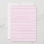 パステルアンブレラハート雨招待状 招待状 (裏面)