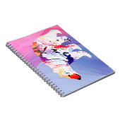 パステルアークティックエクスプローラーを水彩で ノートブック (右側)