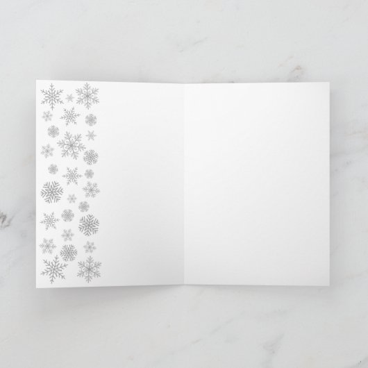 パステルアールデコクリスマスラグリーファンシーオーナメント シーズンカード (内部)