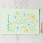 パステルイエローとグリーン ペーパーパッド (インサイチュ)