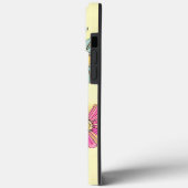 パステルイエローのデイジー花 Case-Mate iPhoneケース (裏面 / 左)