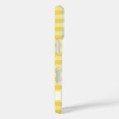 パステルイエロージンジャムバッファローチェックプレイド名 Case-Mate iPhoneケース (裏面 / 右)