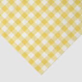 パステルイエロージンジャムバッファローチェック格子柄 薄葉紙 (詳細)