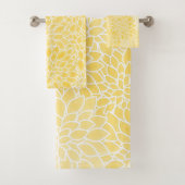 パステルイエローダリア バスタオルセット (インサイチュ)