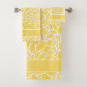 パステルイエローダリア バスタオルセット (インサイチュ)