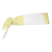 パステルイエローホワイトストライプズ タイヘッドバンド (回転270)