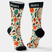 パステルイエロー🎾ヴィンテージテニスディライト🎾 ソックス (傾斜あり)