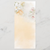 パステルイエロー&ピンクフローラ結婚ズ メニュー (裏面)