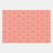 パステルイングリッシュガーデンブライダルシャワー ラッピングペーパーシート (正面2)