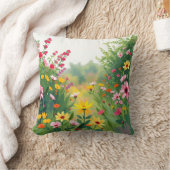 パステルインプレッション鮮やか園 クッション (ブランケット)