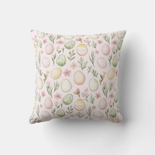 パステルイースターエッグイースター クッション (裏面)