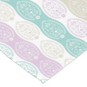 パステルイースターエッグパターン – 春ホリデーデザイン ショートテーブルランナー (コーナー)