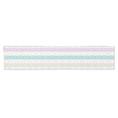 パステルイースターエッグパターン – 春ホリデーデザイン ショートテーブルランナー (横)