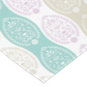 パステルイースターエッグパターン – 春ホリデーデザイン テーブルクロス (アングル)