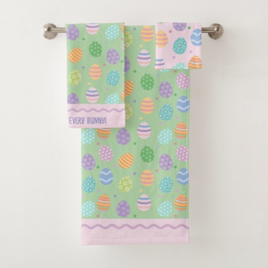 パステルイースターエッグ バスタオルセット (インサイチュ)