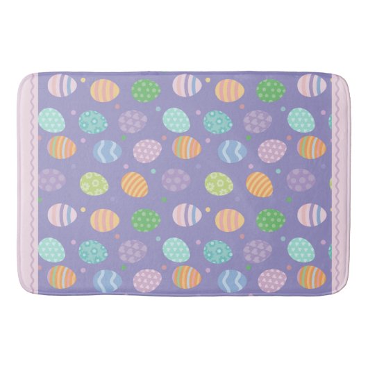 パステルイースターエッグ バスマット (正面)