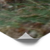 パステルイースターカラーのシルキーチキンを染めたネクタイ ポスター (角)