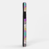 パステルイースタークロスステ芸術的ンドグラス模様 Case-Mate iPhoneケース (裏面/右)