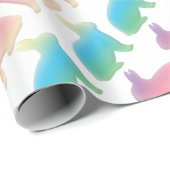 パステルイースターバニー ラッピングペーパー (ロールコーナー)