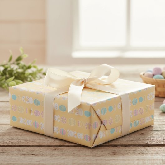 パステルイースターパレードラッピング紙 ラッピングペーパー
