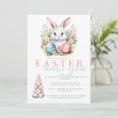 パステルイースターブランチ&エッグ狩り招待状 招待状 (スタンド正面)