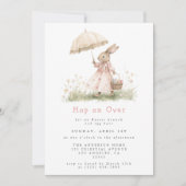 パステルイースターブランチ&エッグ狩り 招待状 (正面)