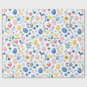 パステルイースターミディアムプリント- 30" x 転が 6' ラッピングペーパー (フラット)