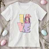 パステルイースターラブ格言 Tシャツ