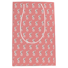 パステルイースター抱き枕パーソナライズされた&フェスティバル ミディアムペーパーバッグ