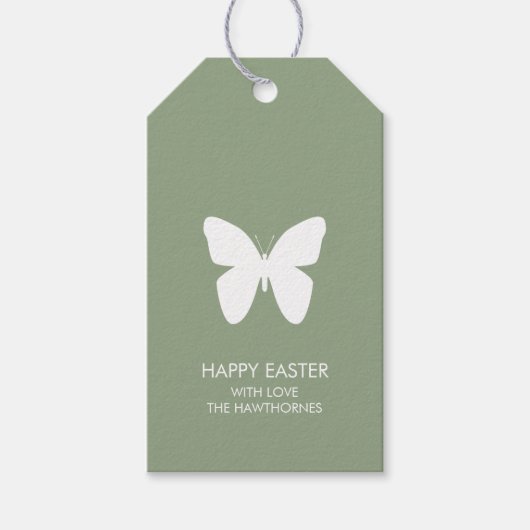 パステルイースター ギフトタグ (正面)