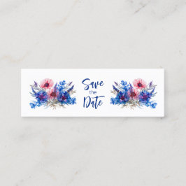 パステルウィスパーズメドウブックマーク日付を保存 コーリングカード