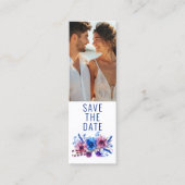 パステルウィスパーズメドウブックマーク日付カードを保存 コーリングカード (正面)