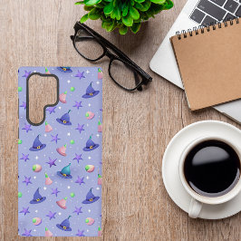 パステルウィッチハット – かわいいかわいいハロウィーンパターン SAMSUNG GALAXY S22 ULTRAケース