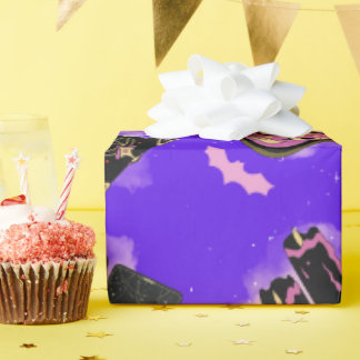 パステルウィッチラッピング紙-かわいいマジカルギフト ラッピングペーパー