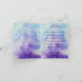 パステルウォーターカラーインクセレネ葉スマザーズデイ カード (内部)