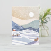 パステルウォーターカラーウィンターヒルズ シーズンカード (スタンド正面)