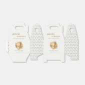 パステルウォーターカラーエレガントターキーミールサンクスギビング フェイバーボックス (折り畳みなし)