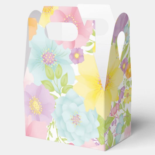 パステルウォーターカラーギフトボックス フェイバーボックス