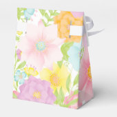 パステルウォーターカラーギフトボックス フェイバーボックス (裏面サイド)