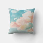 パステルウォーターカラークラウドピロー クッション (裏面)