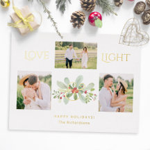 パステルウォーターカラークリスマスフローラ3 – 写真