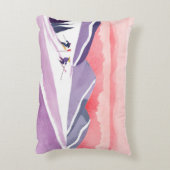 パステルウォーターカラースキーマウンテンサンセット アクセントクッション (裏面(縦))