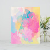 パステルウォーターカラースクラップブック紙 (スタンド正面)