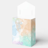 パステルウォーターカラーテントギフトボックス フェイバーボックス (オープン)