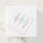 パステルウォーターカラーナツクラッカーギフトラベル フェイバータグ (インサイチュ)