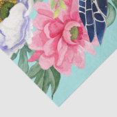 パステルウォーターカラーフローラウミガメ 薄葉紙 (詳細)