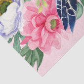 パステルウォーターカラーフローラウミガメ 薄葉紙 (詳細)