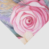 パステルウォーターカラーフローラシーカメ 薄葉紙 (詳細)